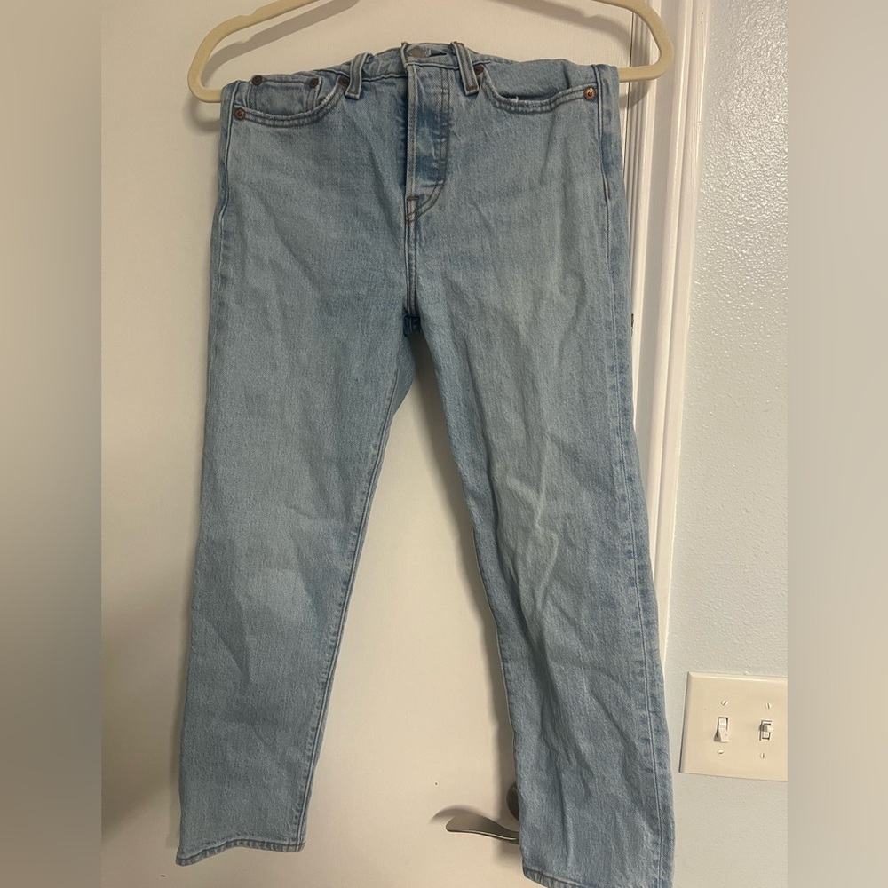 Levi's Light Blue Straight Leg Women's Jeans